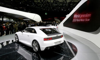 audi quattro concept 2010 paris motor show.