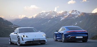 porsche taycan electrique 2019 2020 prix tarifs neuf occasion infos